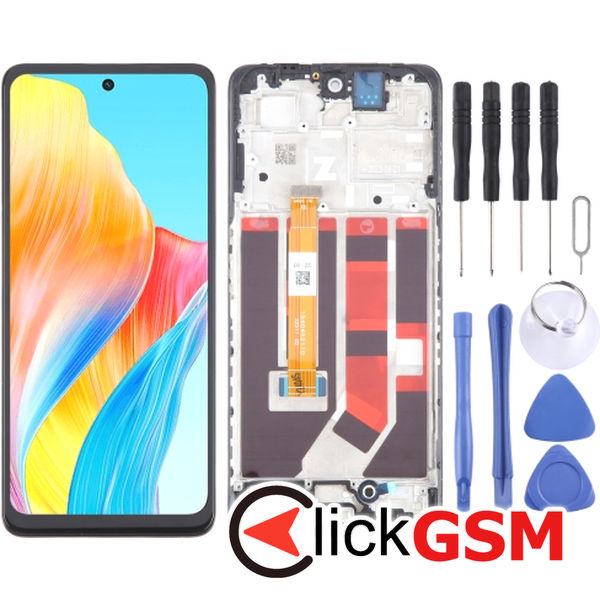 Piesa Display Cu Touchscreen Si Rama Oppo F23 5g 4hfx