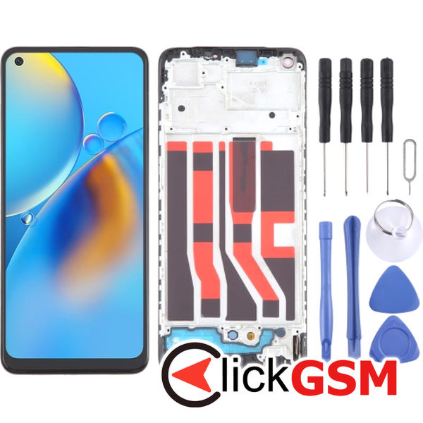 Piesa Piesa Display Cu Touchscreen Si Rama Oppo Reno6 Lite 2tsg