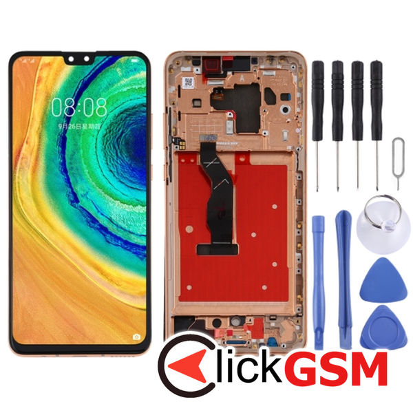 Piesa Display Cu Touchscreen Si Rama Orange Huawei Mate 30 304q