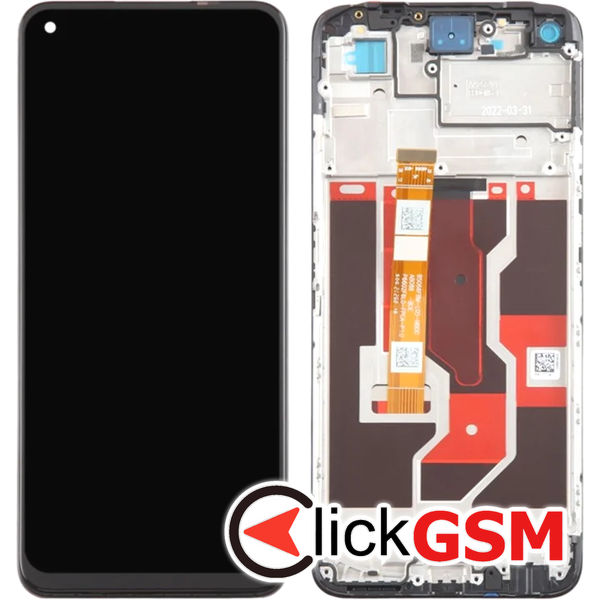 Piesa Display Cu Touchscreen Si Rama Realme 9i 4urh