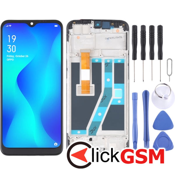 Piesa Display Cu Touchscreen Si Rama Realme C2 1xrt