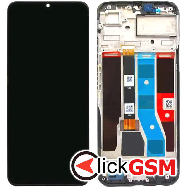 Piesa Display Cu Touchscreen Si Rama Realme C51 4tns