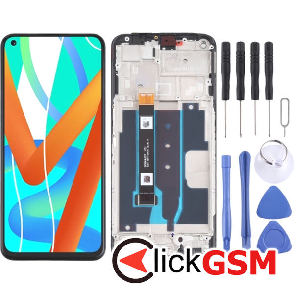 Piesa Piesa Display Cu Touchscreen Si Rama Realme V13 5g 1xpw