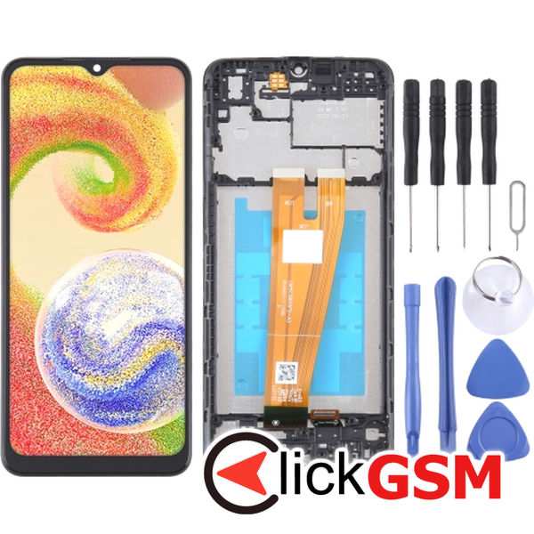 Piesa Display Cu Touchscreen Si Rama Samsung Galaxy A04 4evr