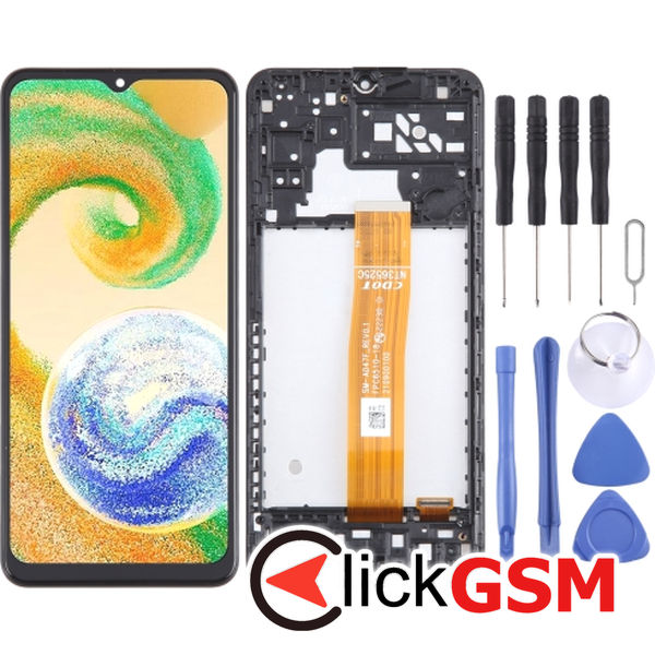 Piesa Display Cu Touchscreen Si Rama Samsung Galaxy A04s 4evp