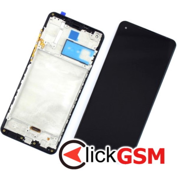 Piesa Display Cu Touchscreen Si Rama Samsung Galaxy A21s V6k