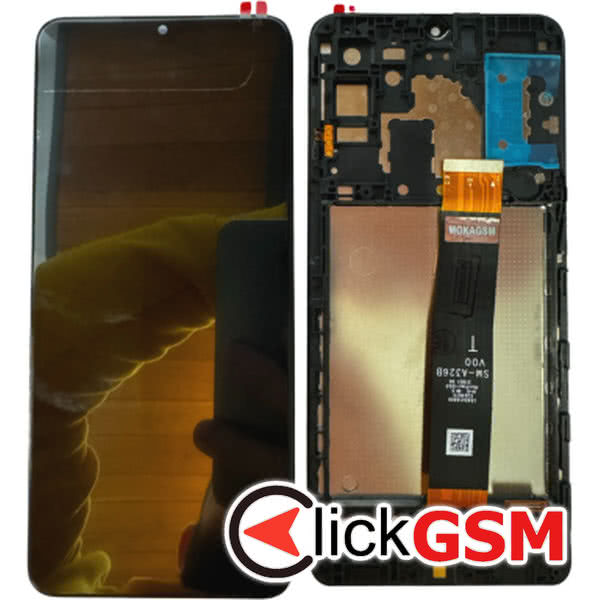 Piesa Display Cu Touchscreen Si Rama Samsung Galaxy A32 5g 33wt