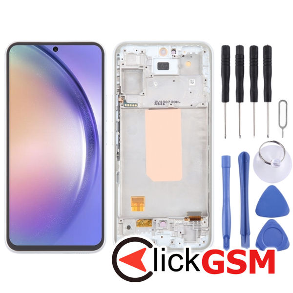 Piesa Display Cu Touchscreen Si Rama Samsung Galaxy A54 5g 4o42