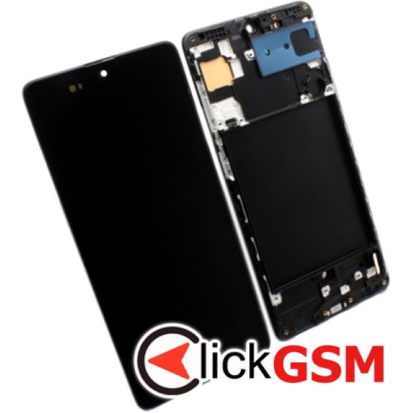 Piesa Display Cu Touchscreen Si Rama Samsung Galaxy A71 4m23