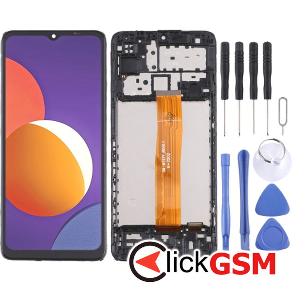 Piesa Piesa Display Cu Touchscreen Si Rama Samsung Galaxy M12 4f09