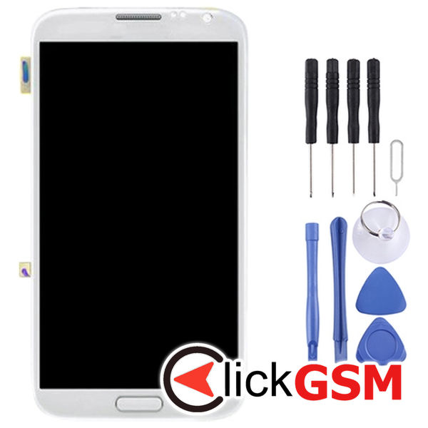 Piesa Display Cu Touchscreen Si Rama Samsung Galaxy Note 2 4f0f