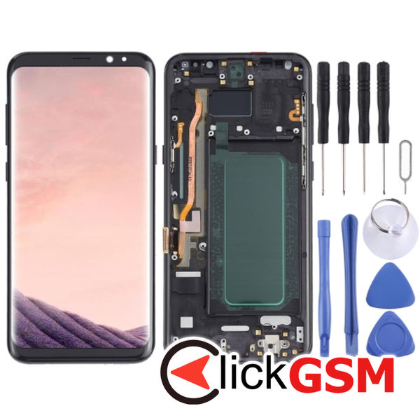 Piesa Display Cu Touchscreen Si Rama Samsung Galaxy S8.plus 4f1u