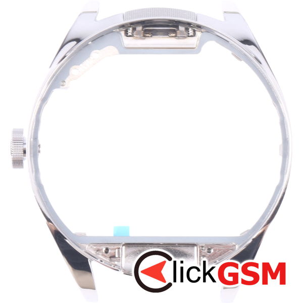 Piesa Piesa Display Cu Touchscreen Si Rama Silver Huawei Watch Buds 2t0n