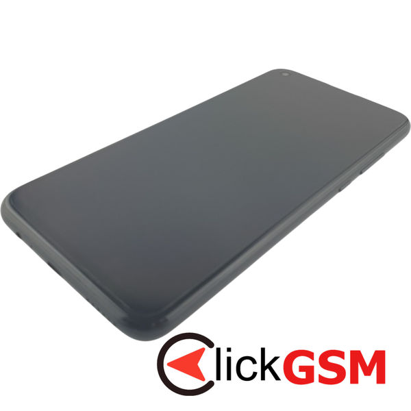 Piesa Display Cu Touchscreen Si Rama Swap Negru Huawei P40 Lite E 4yk1