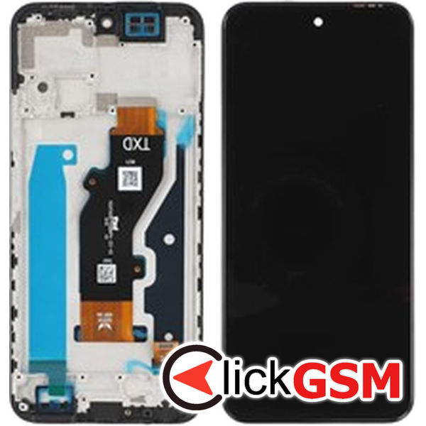 Piesa Display Cu Touchscreen Si Rama Tecno Spark 30c J2