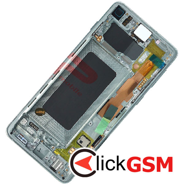 Piesa Piesa Display Cu Touchscreen Si Rama Verde Samsung Galaxy S10 4j4n