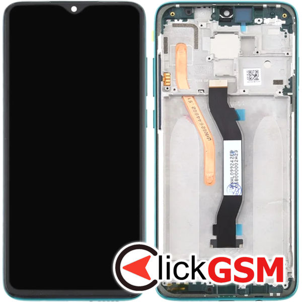 Piesa Display Cu Touchscreen Si Rama Verde Xiaomi Redmi Note 8 Pro 4xjz