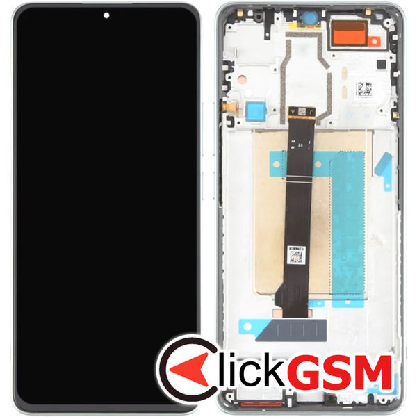 Piesa Display Cu Touchscreen Si Rama Verde Xiaomi Redmi Turbo 3 5g 4vpw