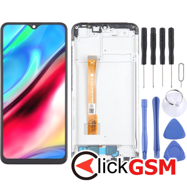 Piesa Display Cu Touchscreen Si Rama Vivo Y93 2tba