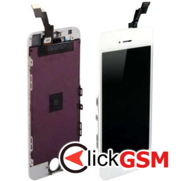 Piesa Display Cu Touchscreen Si Rama White Apple Iphone 5s 4lz5