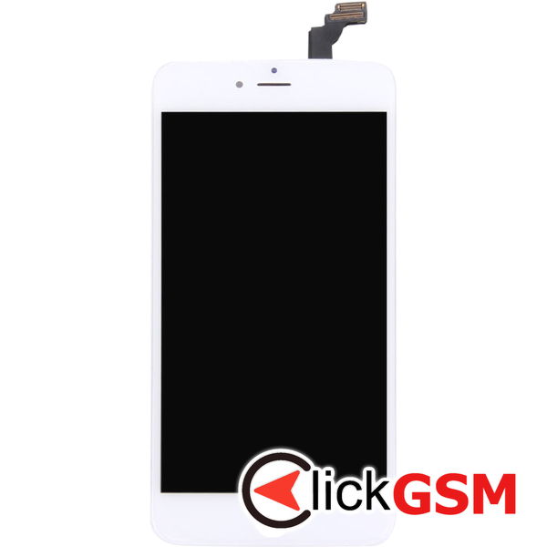 Piesa Piesa Display Cu Touchscreen Si Rama White Apple Iphone 6 Plus 4fci