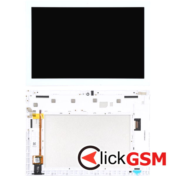 Piesa Display Cu Touchscreen Si Rama White Lenovo Tab 4 10 240s