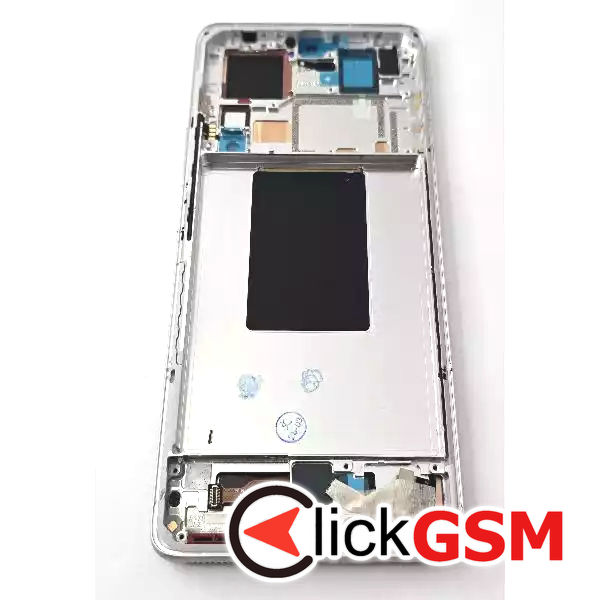 Piesa Display Cu Touchscreen Si Rama White Xiaomi 12 Pro 3fa