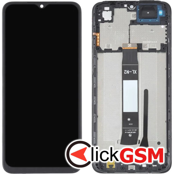 Piesa Piesa Display Cu Touchscreen Si Rama Xiaomi Poco C50 4wmh