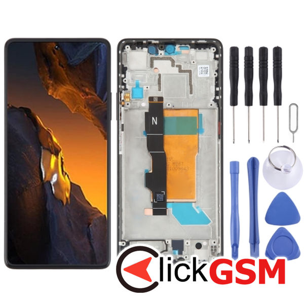 Piesa Display Cu Touchscreen Si Rama Xiaomi Poco F5 499k