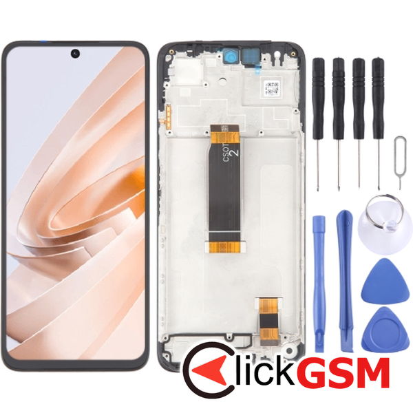 Piesa Display Cu Touchscreen Si Rama Xiaomi Poco M6 Plus 4p40