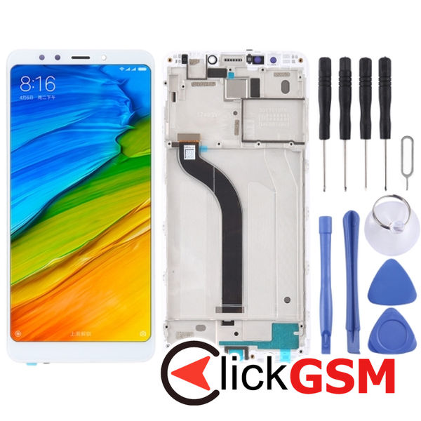 Piesa Display Cu Touchscreen Si Rama Xiaomi Redmi 5 25j3