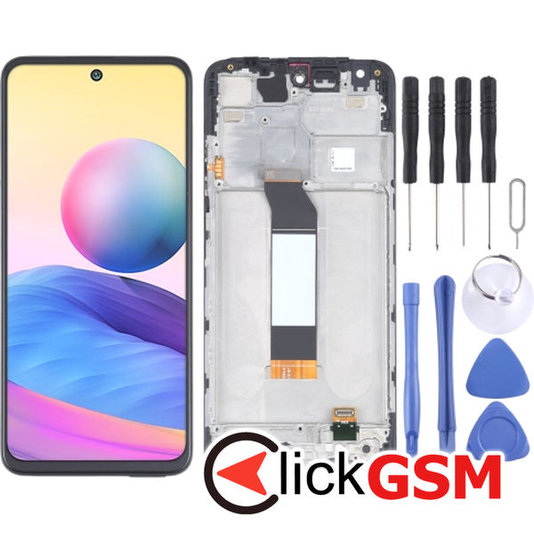 Piesa Display Cu Touchscreen Si Rama Xiaomi Redmi Note 10 5g 25io