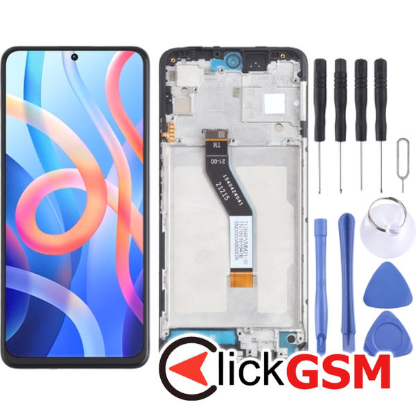 Piesa Piesa Display Cu Touchscreen Si Rama Xiaomi Redmi Note 11 5g 25m1