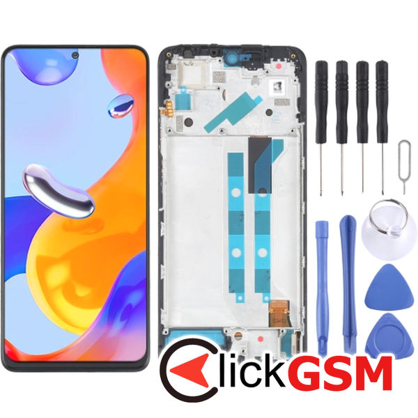 Piesa Display Cu Touchscreen Si Rama Xiaomi Redmi Note 11 Pro 2uyf