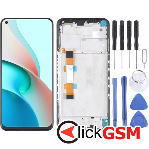 Piesa Piesa Display Cu Touchscreen Si Rama Xiaomi Redmi Note 9 5g 25yk