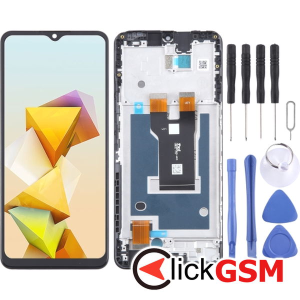 Piesa Piesa Display Cu Touchscreen Si Rama Zte Blade A73 5g 3g0j