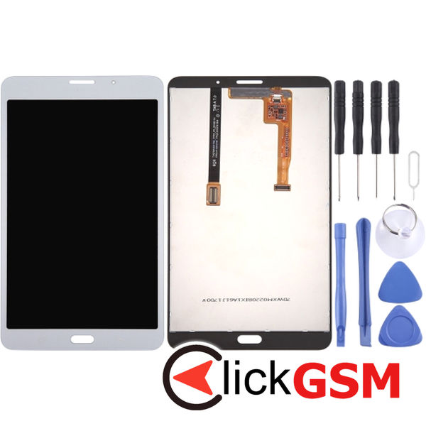 Piesa Piesa Display Cu Touchscreen Silver Samsung Galaxy Tab A 7.0 2016 4okv