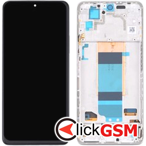 Piesa Display Cu Touchscreen Silver Xiaomi Redmi K40s E51