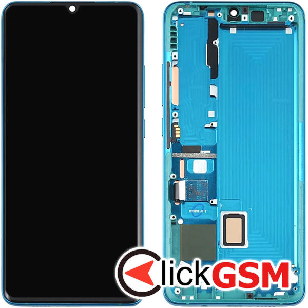 Piesa Display Cu Touchscreen Verde Xiaomi Mi Note 10 4xyk