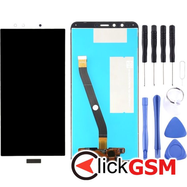 Piesa Display Cu Touchscreen White Huawei Enjoy 8 Plus 8m0