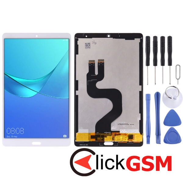 Piesa Display Cu Touchscreen White Huawei Mediapad M5 8 2ban