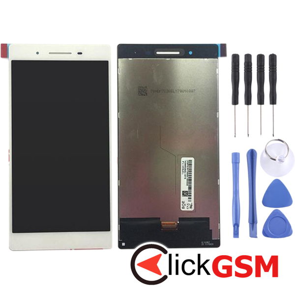 Piesa Display Cu Touchscreen White Lenovo Tab 7 2448