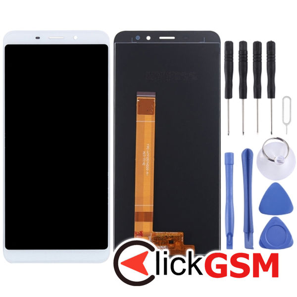 Piesa Display Cu Touchscreen White Meizu M6s 4nm6