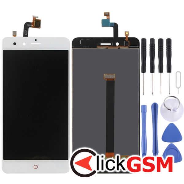 Piesa Display Cu Touchscreen White Nubia Z11 Mini 4ntz