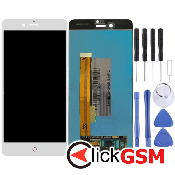 Piesa Piesa Display Cu Touchscreen White Nubia Z11 Minis 1y41