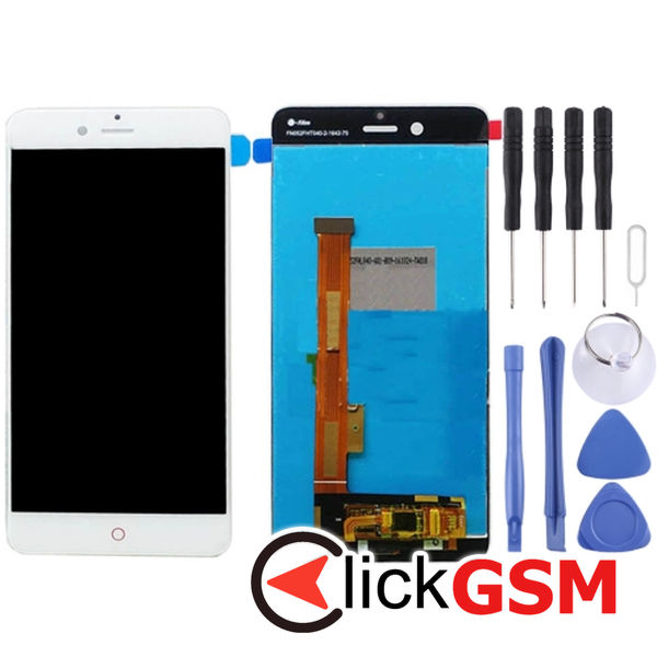 Piesa Piesa Display Cu Touchscreen White Nubia Z17 Mini 1ycq