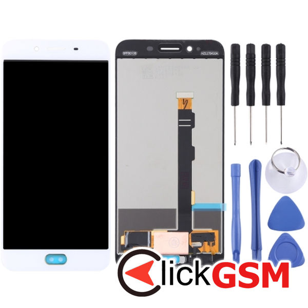 Piesa Piesa Display Cu Touchscreen White Oppo R9s 1xud