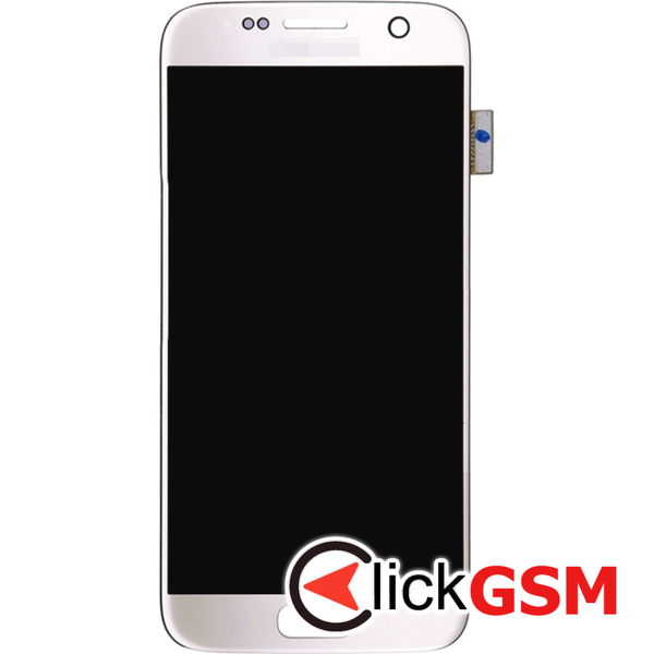 Piesa Display Cu Touchscreen White Samsung Galaxy S7 4el5