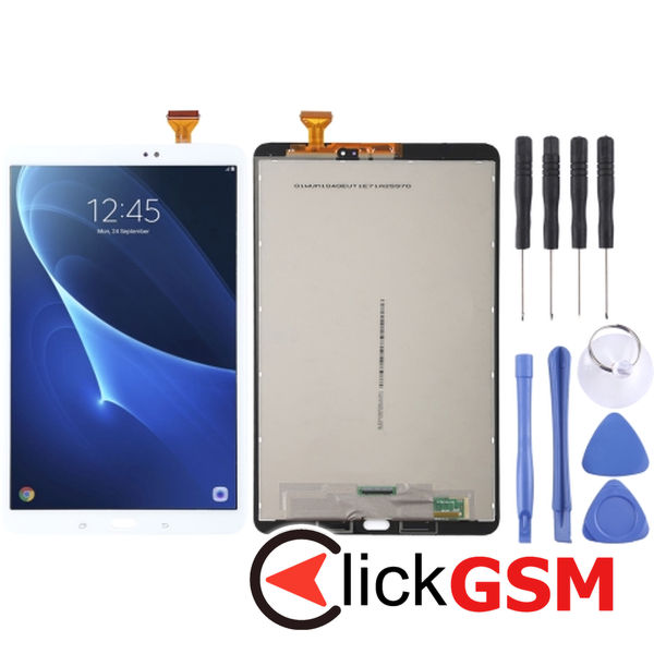 Piesa Piesa Display Cu Touchscreen White Samsung Galaxy Tab A 10.1 2019 4epl