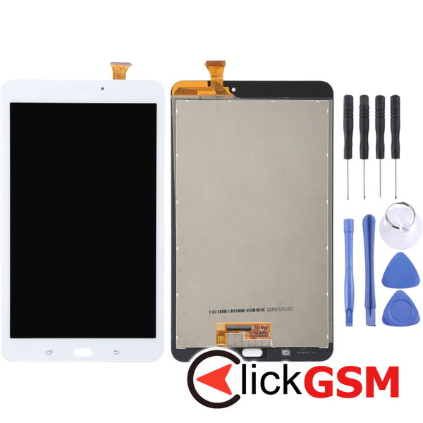 Piesa Display Cu Touchscreen White Samsung Galaxy Tab E 8.0 4ert